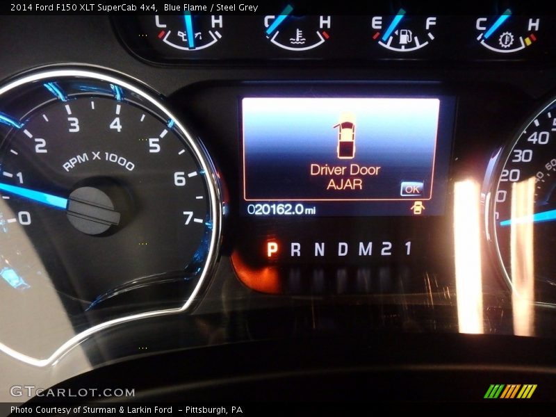 Blue Flame / Steel Grey 2014 Ford F150 XLT SuperCab 4x4