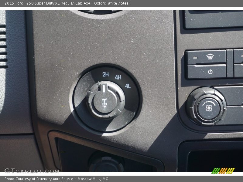 Oxford White / Steel 2015 Ford F250 Super Duty XL Regular Cab 4x4