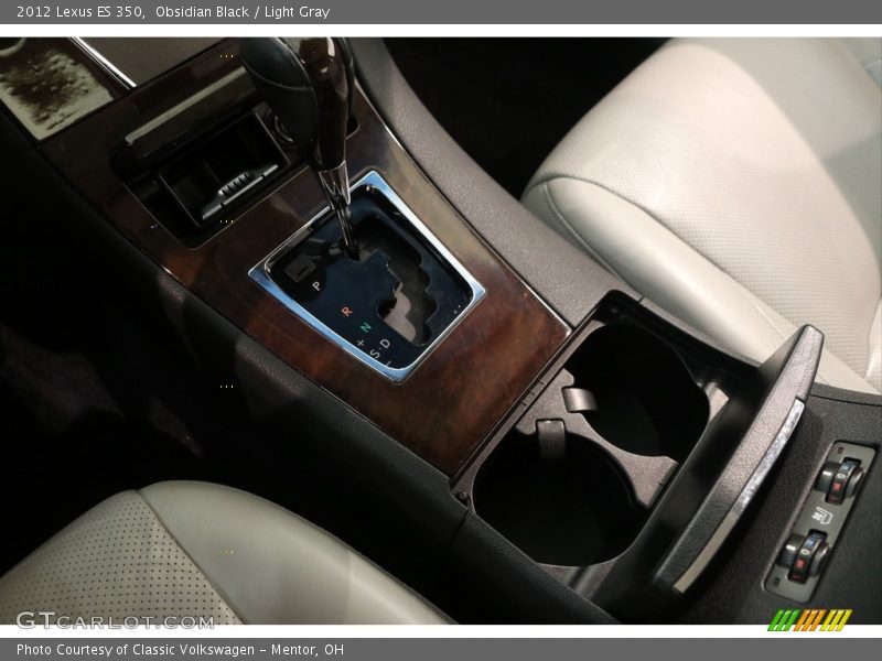 Obsidian Black / Light Gray 2012 Lexus ES 350