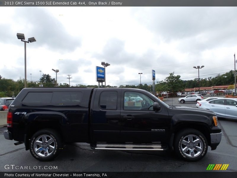 Onyx Black / Ebony 2013 GMC Sierra 1500 SLE Extended Cab 4x4