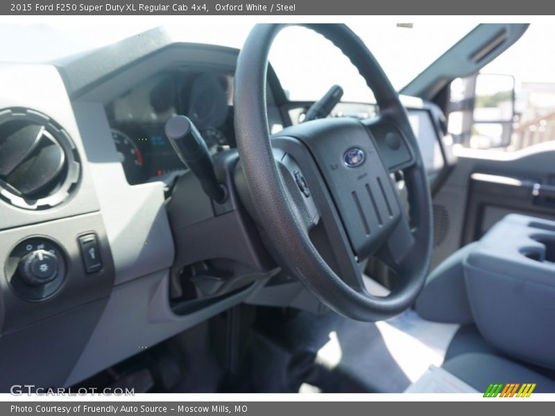 Oxford White / Steel 2015 Ford F250 Super Duty XL Regular Cab 4x4
