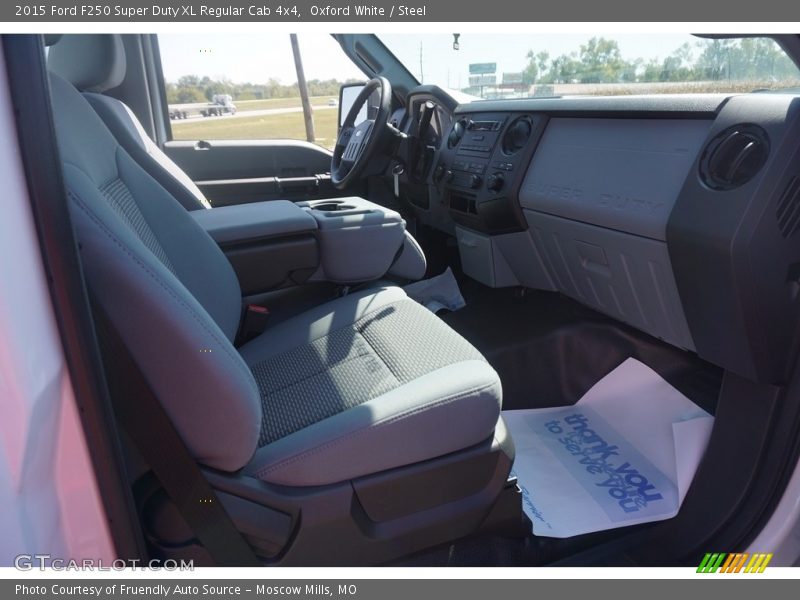 Oxford White / Steel 2015 Ford F250 Super Duty XL Regular Cab 4x4