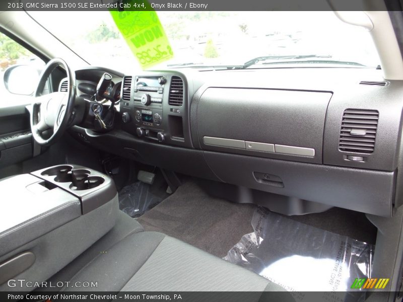 Onyx Black / Ebony 2013 GMC Sierra 1500 SLE Extended Cab 4x4