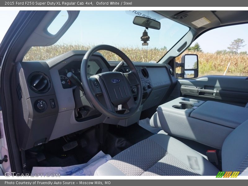 Oxford White / Steel 2015 Ford F250 Super Duty XL Regular Cab 4x4