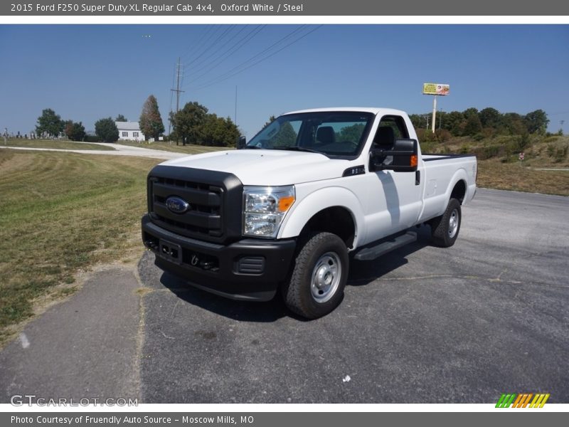 Oxford White / Steel 2015 Ford F250 Super Duty XL Regular Cab 4x4