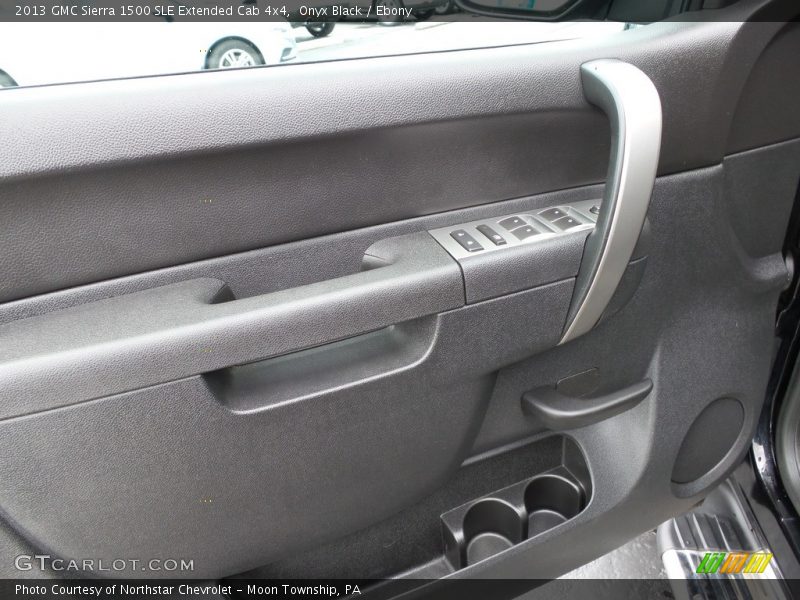 Onyx Black / Ebony 2013 GMC Sierra 1500 SLE Extended Cab 4x4