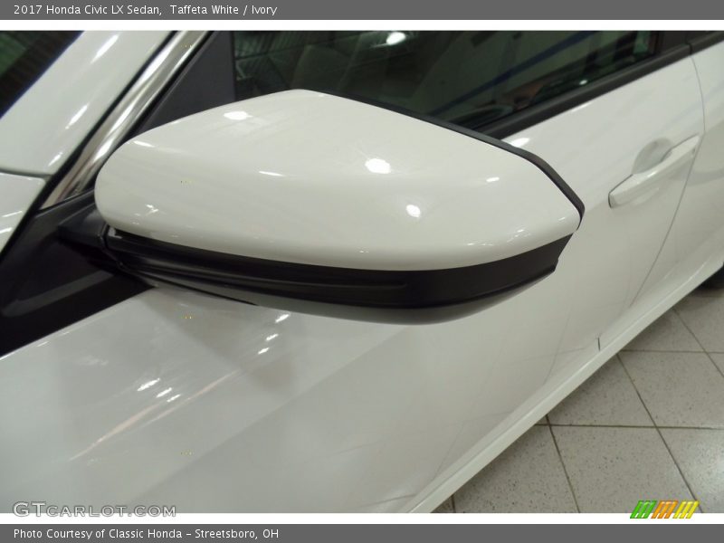 Taffeta White / Ivory 2017 Honda Civic LX Sedan