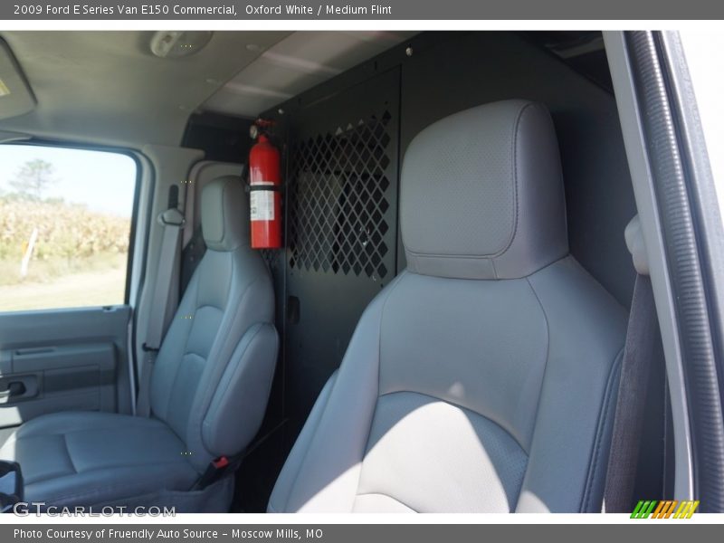 Oxford White / Medium Flint 2009 Ford E Series Van E150 Commercial