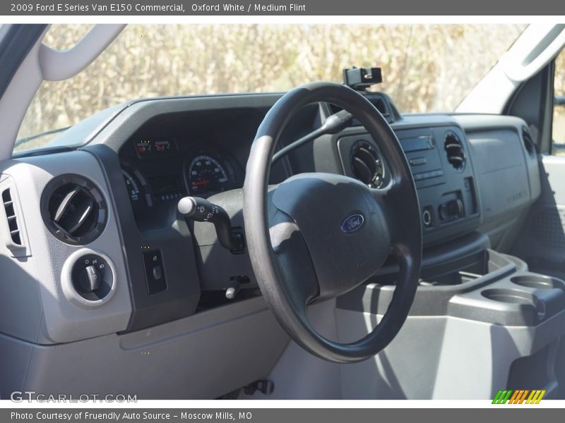Oxford White / Medium Flint 2009 Ford E Series Van E150 Commercial