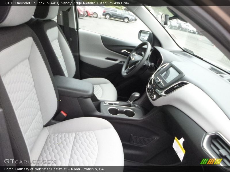 Sandy Ridge Metallic / Medium Ash Gray 2018 Chevrolet Equinox LS AWD