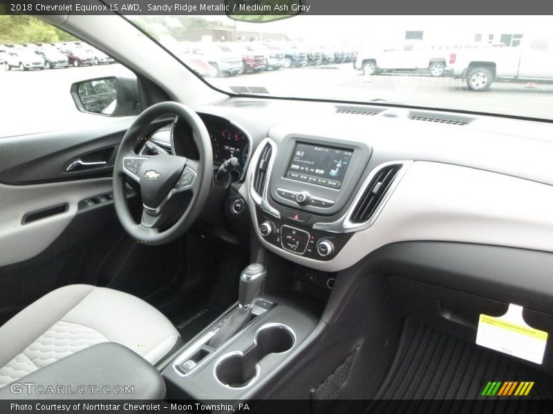 Sandy Ridge Metallic / Medium Ash Gray 2018 Chevrolet Equinox LS AWD
