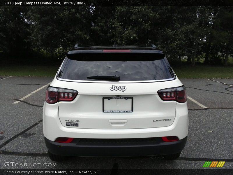 White / Black 2018 Jeep Compass Limited 4x4