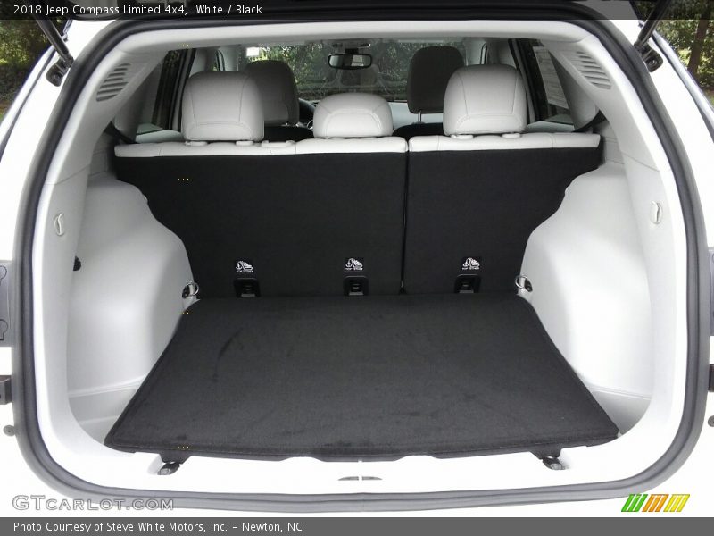 White / Black 2018 Jeep Compass Limited 4x4