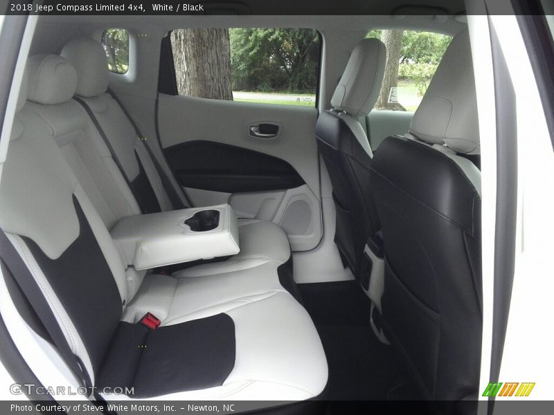 White / Black 2018 Jeep Compass Limited 4x4