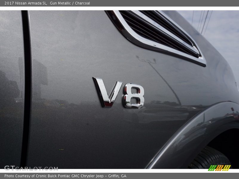 Gun Metallic / Charcoal 2017 Nissan Armada SL