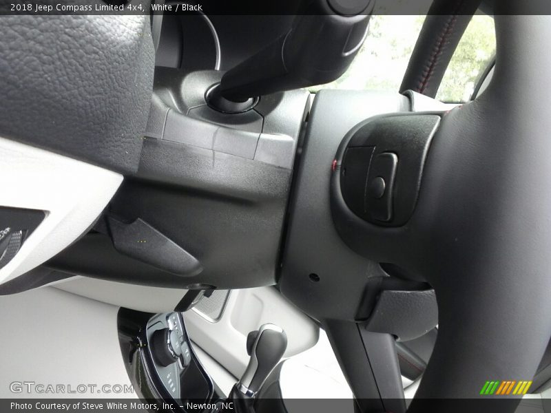 White / Black 2018 Jeep Compass Limited 4x4