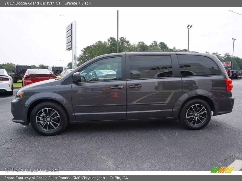 Granite / Black 2017 Dodge Grand Caravan GT