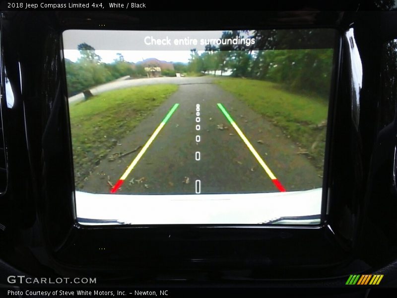 White / Black 2018 Jeep Compass Limited 4x4