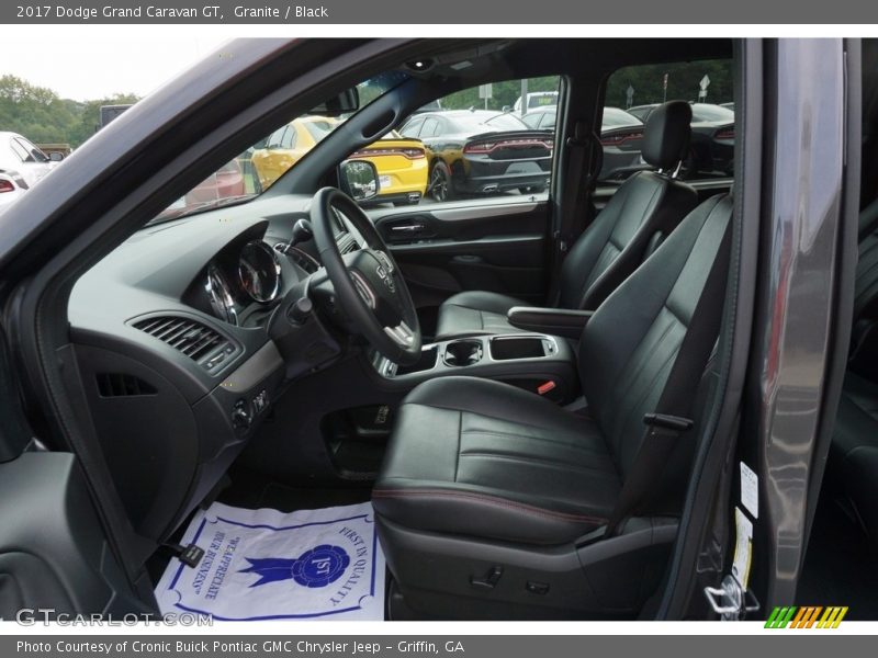 Granite / Black 2017 Dodge Grand Caravan GT