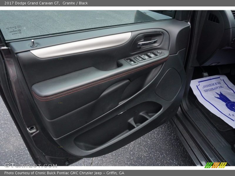 Granite / Black 2017 Dodge Grand Caravan GT