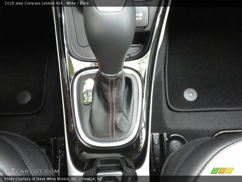 White / Black 2018 Jeep Compass Limited 4x4
