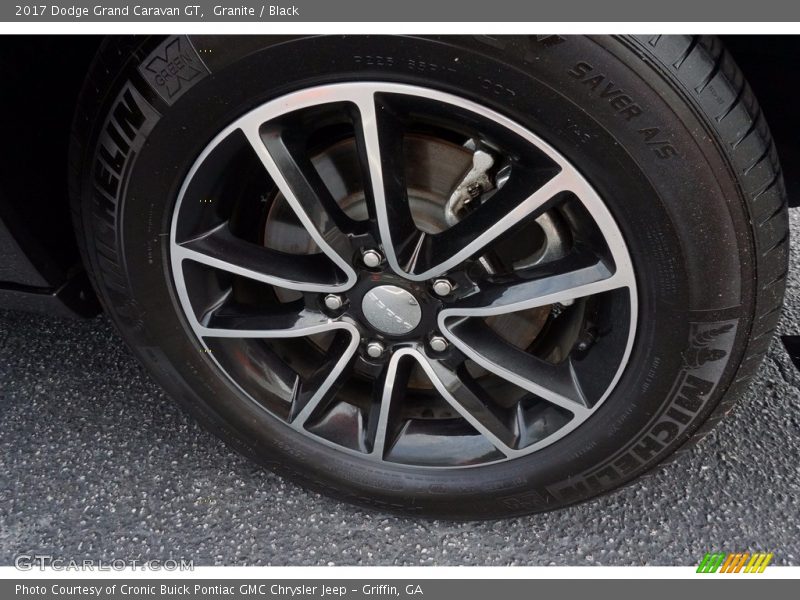 Granite / Black 2017 Dodge Grand Caravan GT