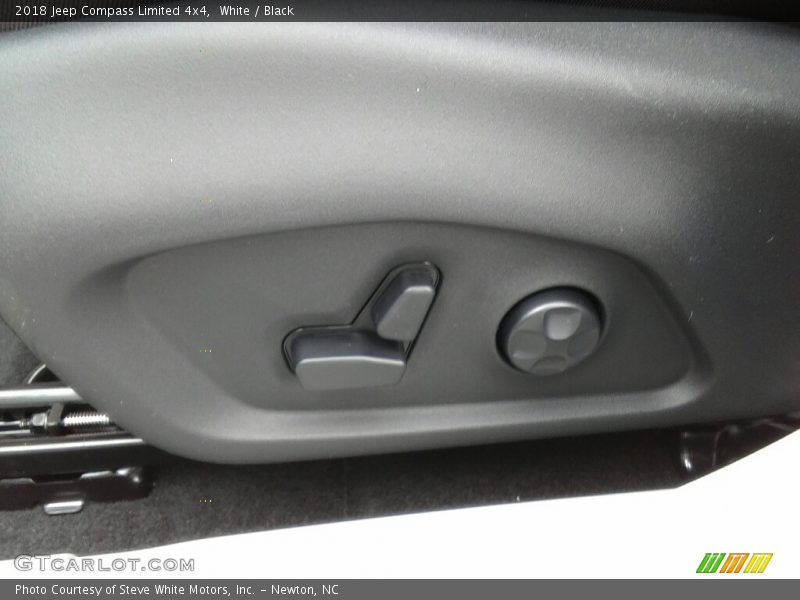 White / Black 2018 Jeep Compass Limited 4x4