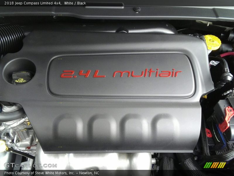 White / Black 2018 Jeep Compass Limited 4x4