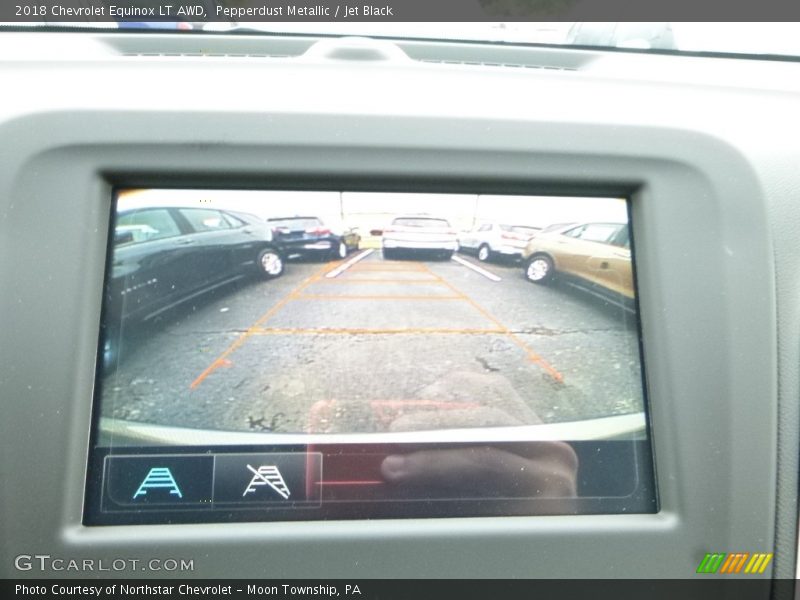 Pepperdust Metallic / Jet Black 2018 Chevrolet Equinox LT AWD