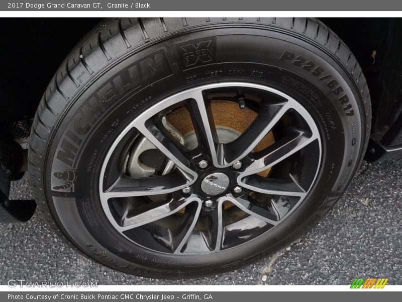 Granite / Black 2017 Dodge Grand Caravan GT