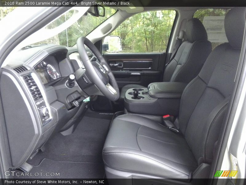  2018 2500 Laramie Mega Cab 4x4 Black Interior