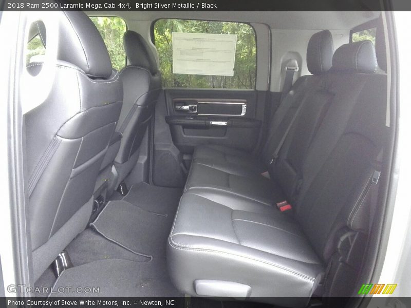 Rear Seat of 2018 2500 Laramie Mega Cab 4x4