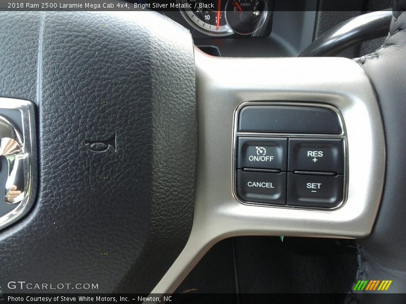 Controls of 2018 2500 Laramie Mega Cab 4x4