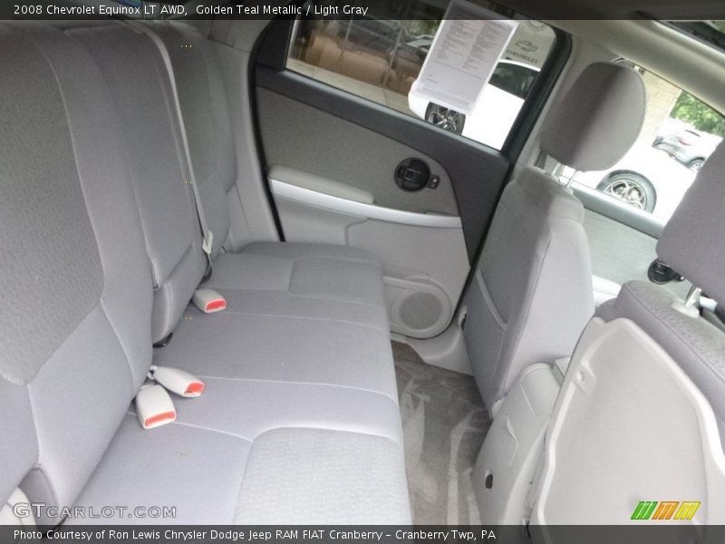 Golden Teal Metallic / Light Gray 2008 Chevrolet Equinox LT AWD