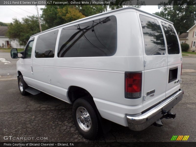 Oxford White / Medium Flint 2011 Ford E Series Van E350 XLT Passenger