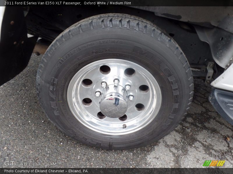 Oxford White / Medium Flint 2011 Ford E Series Van E350 XLT Passenger