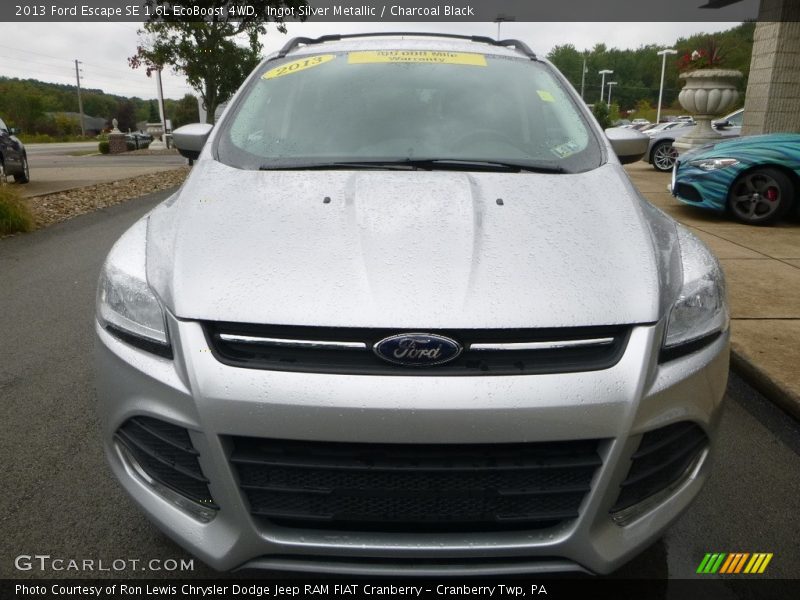 Ingot Silver Metallic / Charcoal Black 2013 Ford Escape SE 1.6L EcoBoost 4WD