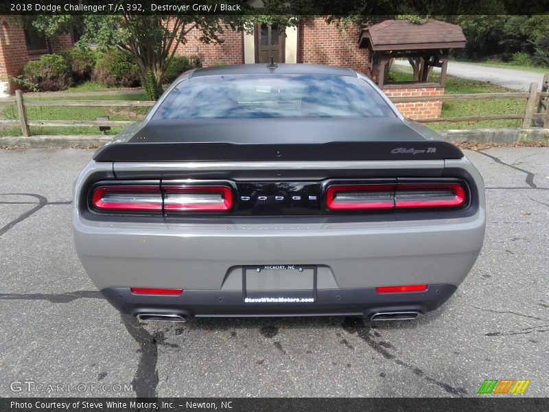 Destroyer Gray / Black 2018 Dodge Challenger T/A 392