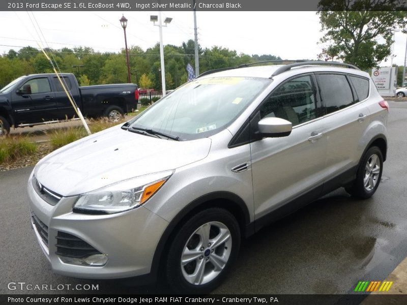 Ingot Silver Metallic / Charcoal Black 2013 Ford Escape SE 1.6L EcoBoost 4WD