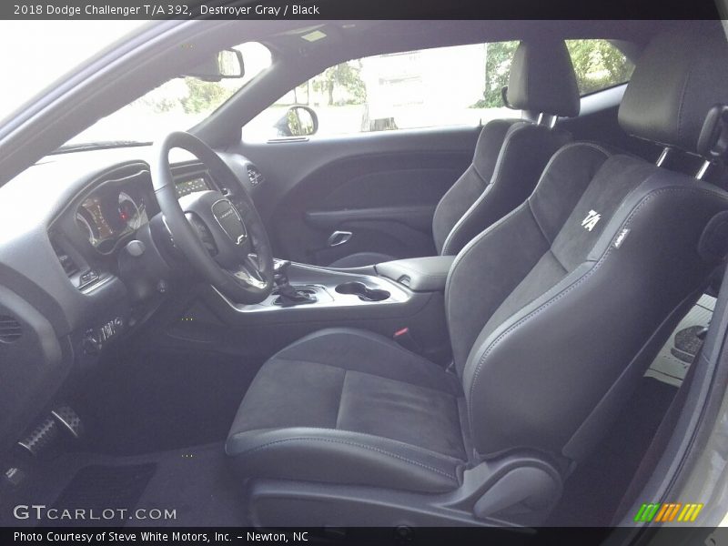 Front Seat of 2018 Challenger T/A 392