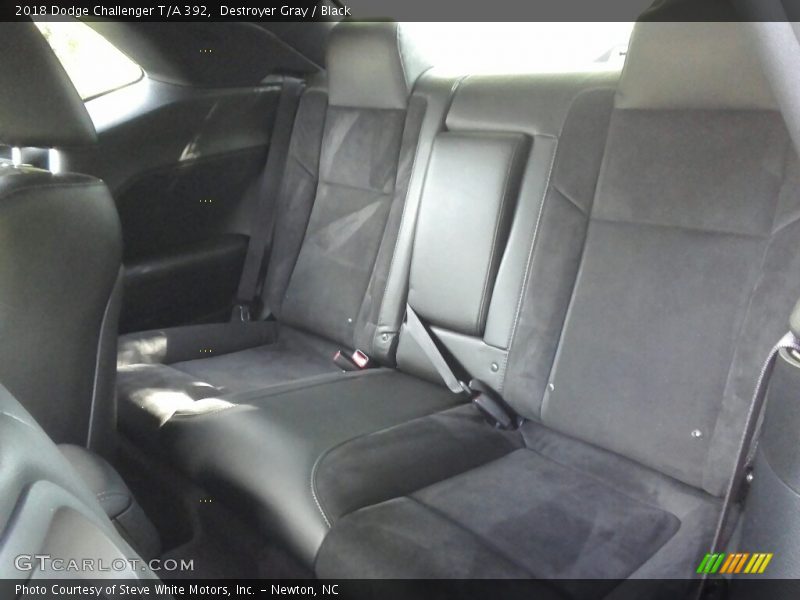 Rear Seat of 2018 Challenger T/A 392