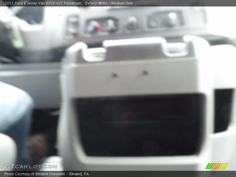 Oxford White / Medium Flint 2011 Ford E Series Van E350 XLT Passenger