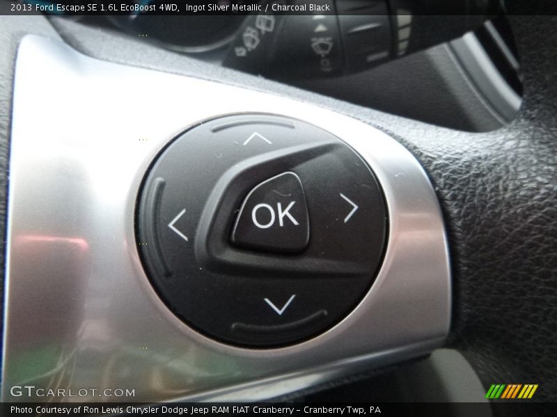 Ingot Silver Metallic / Charcoal Black 2013 Ford Escape SE 1.6L EcoBoost 4WD