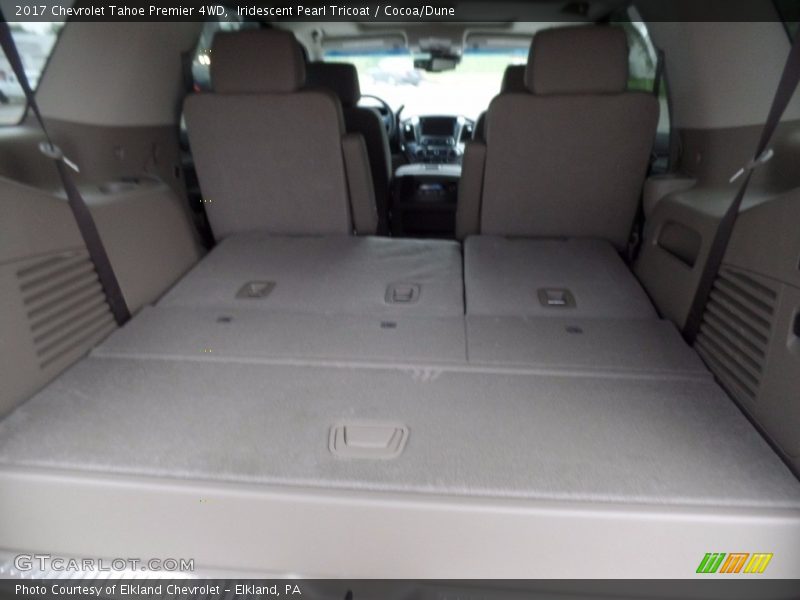 Iridescent Pearl Tricoat / Cocoa/Dune 2017 Chevrolet Tahoe Premier 4WD