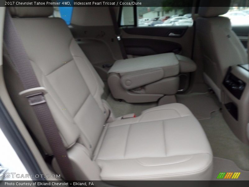 Iridescent Pearl Tricoat / Cocoa/Dune 2017 Chevrolet Tahoe Premier 4WD