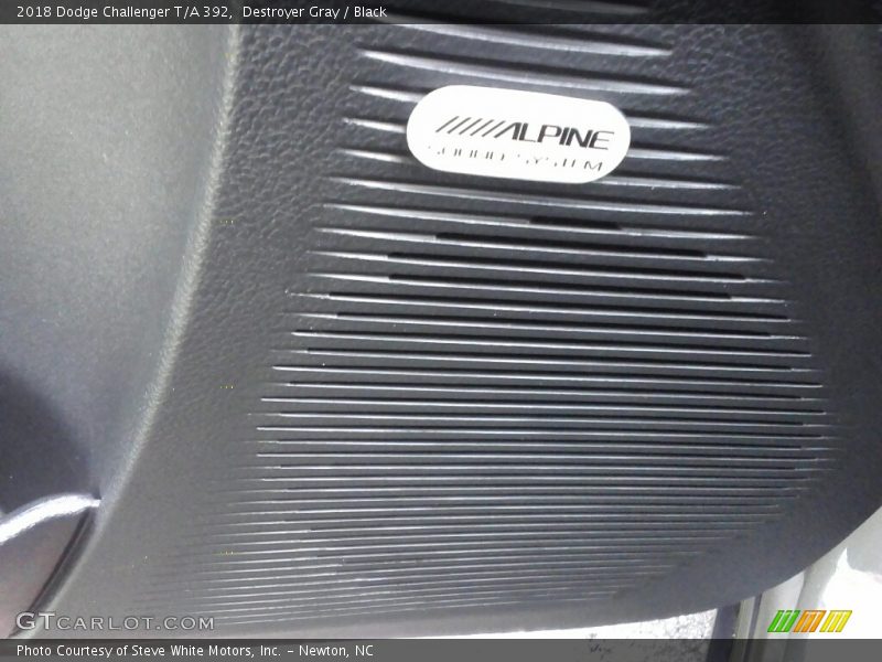 Destroyer Gray / Black 2018 Dodge Challenger T/A 392