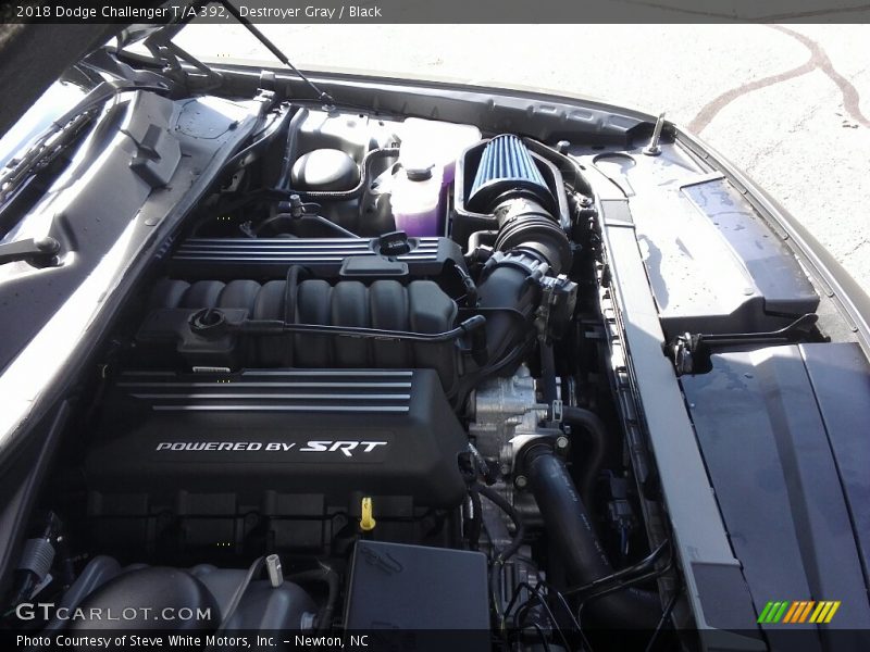 Destroyer Gray / Black 2018 Dodge Challenger T/A 392