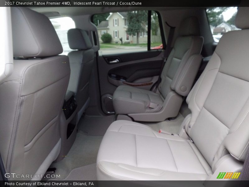 Iridescent Pearl Tricoat / Cocoa/Dune 2017 Chevrolet Tahoe Premier 4WD