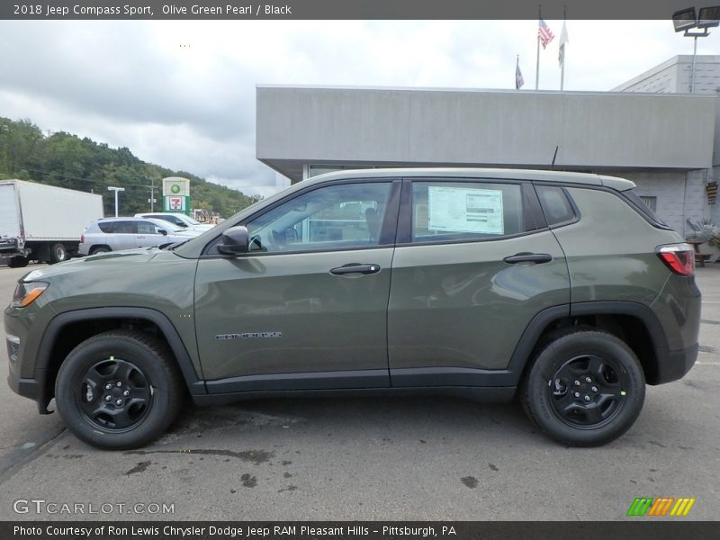  2018 Compass Sport Olive Green Pearl