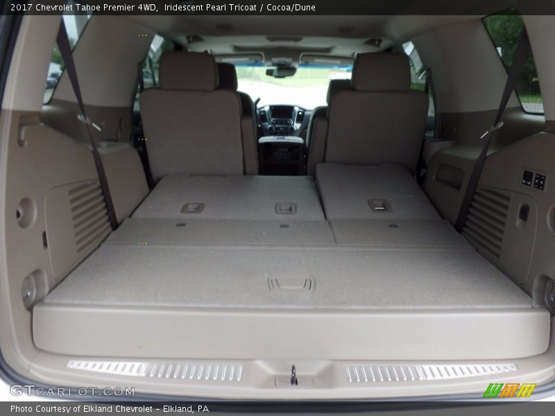 Iridescent Pearl Tricoat / Cocoa/Dune 2017 Chevrolet Tahoe Premier 4WD